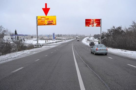 Фото рекламної площини за адресою Окружная дорога-пос. Ледное -возле АЗС Brent Oil-флажок №2- в ст. пр. Ново-Баварский Фото рекламної площини за адресою Окружная дорога-пос. Ледное -возле АЗС Brent Oil-флажок №2- в ст. пр. Ново-Баварский