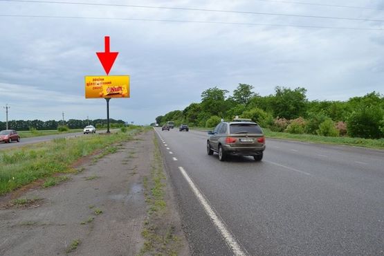 Фото рекламної площини за адресою Ростовская трасса -АЗС Лилия - в ст. Харькова