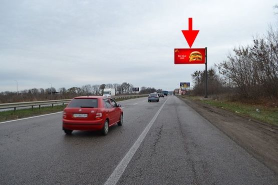 Фото рекламної площини за адресою Трасса Киев-Харьков-466 км- пос. Песочин -возле АЗС SHELL-в ст Харькова