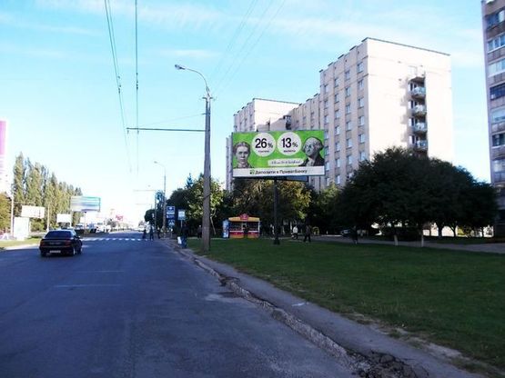 Фото рекламної площини за адресою Соборности пр., 9 (100 м.к супермаркету "Наш Край") Фото рекламної площини за адресою Соборности пр., 9 (100 м.к супермаркету "Наш Край")