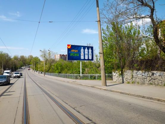 Фото рекламної площини за адресою вул. Гоголя - вул. Чернишевського/ул. Гоголя - ул. Чернышевского, центр, рядом ТЦ Нагорный