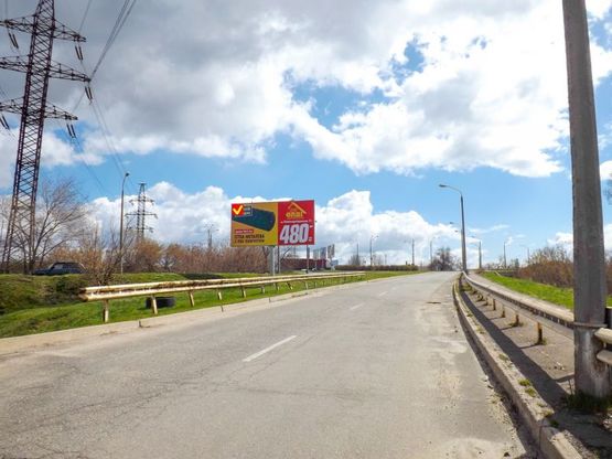 Фото рекламной плоскости по адресу Кайдацький міст - АЗС, розподілювач (в'їзд )/Кайдакский мост - АЗС, разделитель (въезд ) Фото рекламной плоскости по адресу Кайдацький міст - АЗС, розподілювач (в'їзд )/Кайдакский мост - АЗС, разделитель (въезд )