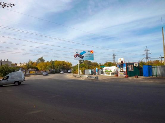 Фото рекламной плоскости по адресу вул. Шинна, 23/ул. Шинная, 23, между ул.ЗапШоссе и пр.Героев Сталинграда