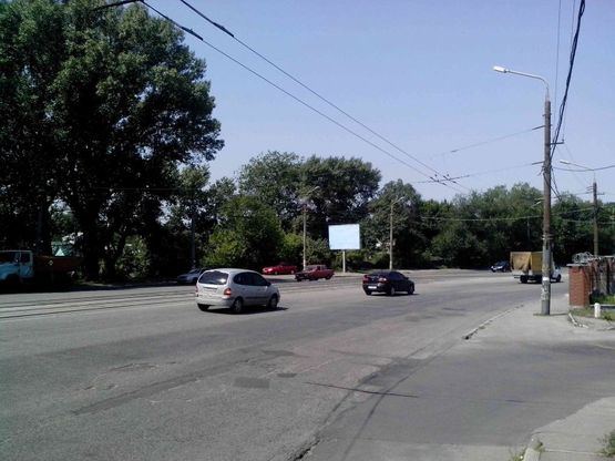 Фото рекламной плоскости по адресу пр.Мануйловський, 77/пр. Воронцова,77, транспортная развязка, Центральный мост, Макдональдс
