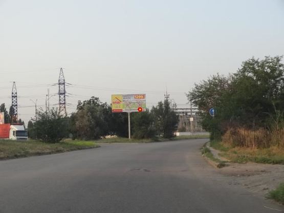 Фото рекламной плоскости по адресу Донецьке шосе - вул.Передова/Донецкое шоссе - ул.Передовая, въезд в город со стороны Полтавской трассы