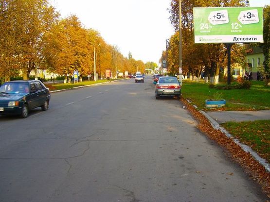 Фото рекламной плоскости по адресу Соборна ул.,29 (банк "НАДРА")