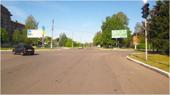 Фото рекламної площини за адресою Соборна ул. - Освобождения ул., (центр)