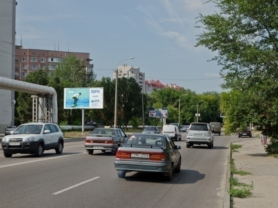 Фото рекламной плоскости по адресу вул. Космічна - пров. Шокальського, від ТЦ Білла, до Запорізького шосе/ул. Космическая - пер. Шокальского, от ТЦ Билла, к Запорожскому шоссе