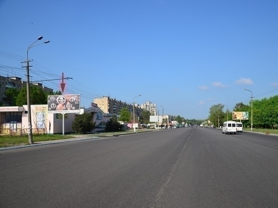 Фото рекламної площини за адресою вул. Набережна Заводська, ж-м Покровський/ул. Набережная Заводская, ж-м Покровский