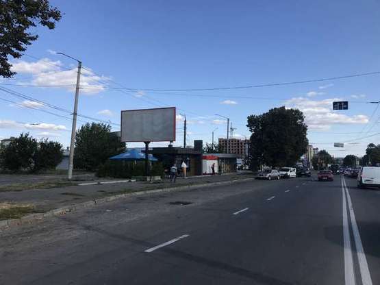 Фото рекламной плоскости по адресу Миру просп. - Вінницьке шосе