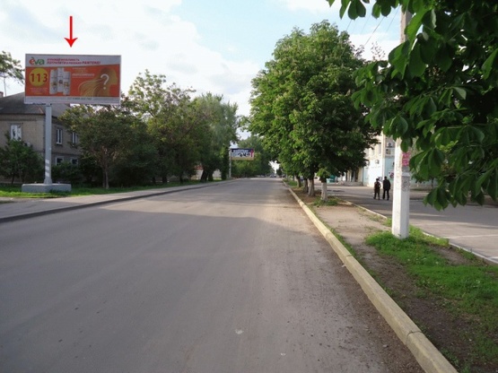 Фото рекламной плоскости по адресу вул. Полтавськая, 158, в центр/Полтавская ул. 158, в центр