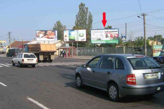 Фото рекламної площини за адресою ул.Черноморского Казачества, 114