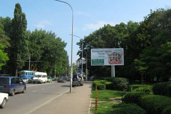 Фото рекламной плоскости по адресу Фонтанская дорога, 65 (напротив)