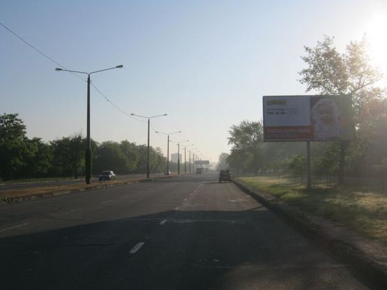 Фото рекламної площини за адресою Южная дорога, 11 (напротив) Фото рекламної площини за адресою Южная дорога, 11 (напротив)