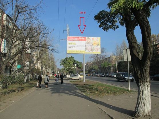 Фото рекламной плоскости по адресу ул. Космонавтов, 20