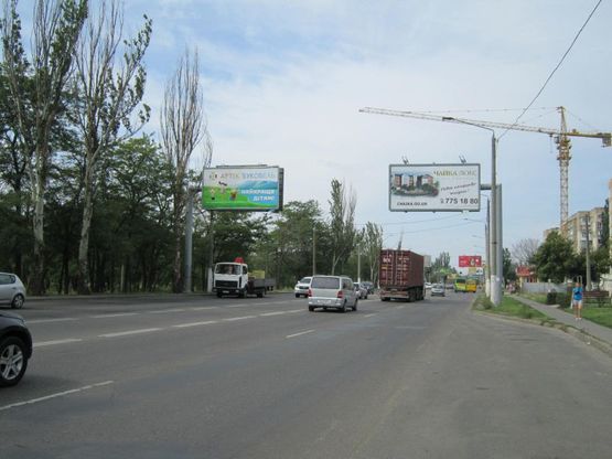 Фото рекламної площини за адресою Николаевская дорога, 315 а (напротив) Фото рекламної площини за адресою Николаевская дорога, 315 а (напротив)