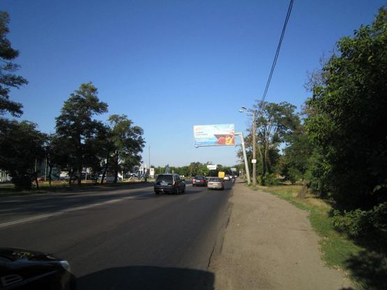 Фото рекламной плоскости по адресу Овидиопольская дорога, 12