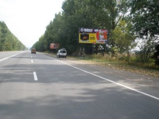 Фото рекламной плоскости по адресу Тисминецька     перед знаком Івано-Франківськ (лівий) №5