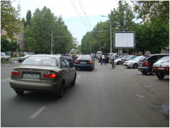 Фото рекламної площини за адресою ул. Королева ОБЛ ГАИ