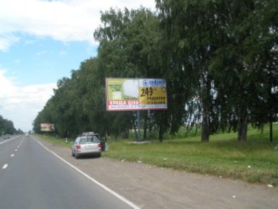 Фото рекламної площини за адресою Криховецька   в'їзд в місто №5