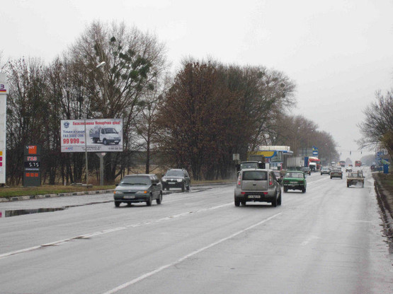 Фото рекламной плоскости по адресу Смелянское шоссе Фото рекламной плоскости по адресу Смелянское шоссе