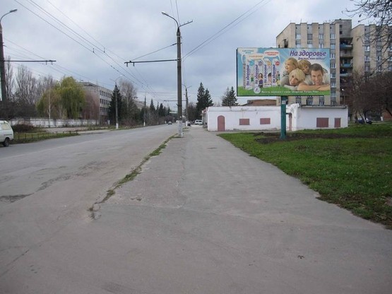 Фото рекламной плоскости по адресу Киевская/Тарногородского Фото рекламной плоскости по адресу Киевская/Тарногородского