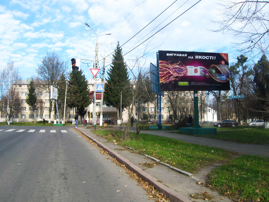 Фото рекламної площини за адресою ул. Воинов Интернационалистов Фото рекламної площини за адресою ул. Воинов Интернационалистов