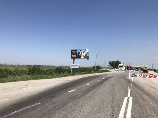 Фото рекламной плоскости по адресу Южный выезд  (пост ГАИ) 3,3 км от г.Мелитополь Фото рекламной плоскости по адресу Южный выезд  (пост ГАИ) 3,3 км от г.Мелитополь