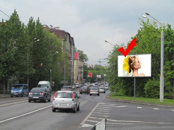 Фото рекламної площини за адресою вул.Стрийська-вул.Луганська, зїзд з шляхопроводу Фото рекламної площини за адресою вул.Стрийська-вул.Луганська, зїзд з шляхопроводу