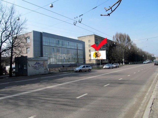 Фото рекламной плоскости по адресу вул.Городоцька 299, з центру Фото рекламной плоскости по адресу вул.Городоцька 299, з центру