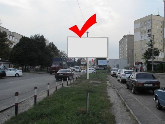 Фото рекламної площини за адресою вул.Грінченка, 1 Фото рекламної площини за адресою вул.Грінченка, 1