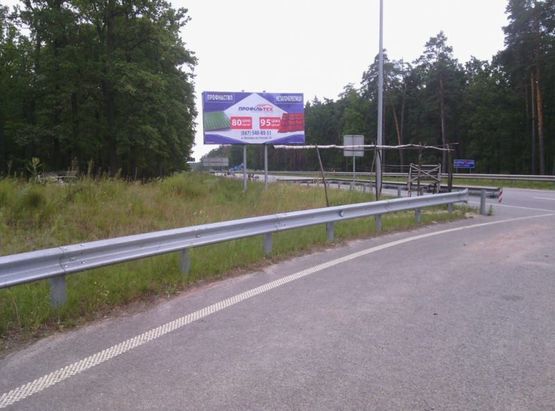 Фото рекламної площини за адресою Траса Київ-Житомир Коростишівська об"їздна. Санаторій ст.Б Фото рекламної площини за адресою Траса Київ-Житомир Коростишівська об"їздна. Санаторій ст.Б