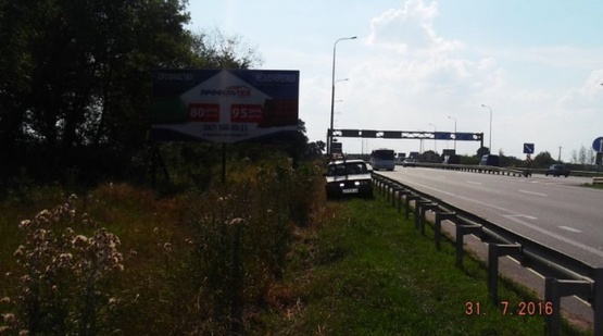 Фото рекламної площини за адресою Траса Житомир-Київ. Трасса на Коростишів ,за заправкою МАРШАЛ, напрямок з Києва на Житомир, ст.Б