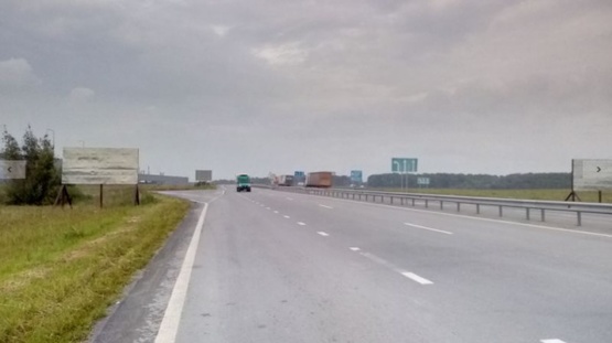 Фото рекламной плоскости по адресу Траса Житомир-Рівне. Об"їздна Новограда.Біля Cersanit № 3, напрямок з Рівного на Житомир,ст. Б