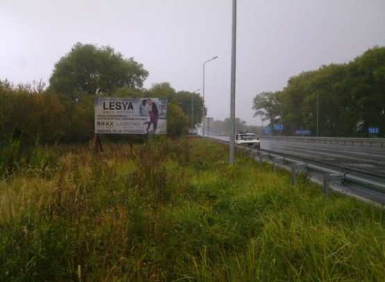 Фото рекламної площини за адресою Траса Житомир. Поворот на Новоград, виїзд з міста Новоград Б