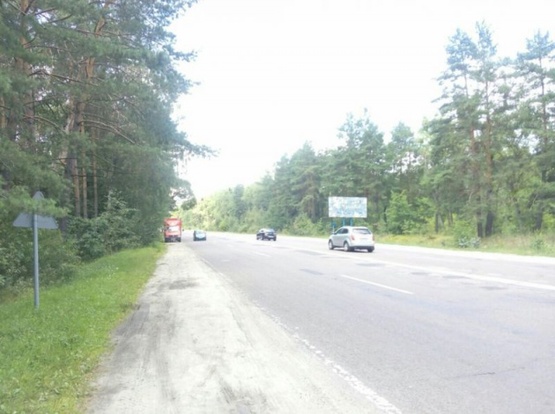Фото рекламной плоскости по адресу Траса Житомир-Хмельницький.Біля Гідропарку, напрямок з Житомира на Хмельницький,ст.А