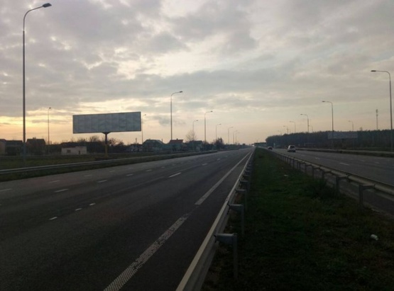 Фото рекламної площини за адресою Розвилка в с.Глибочиця № 2. Напрямок на Житомир ст.Б