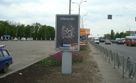 Фото рекламної площини за адресою Пр-т. Глушкова, НВЦ №2 (біля Метро "ВЦ")