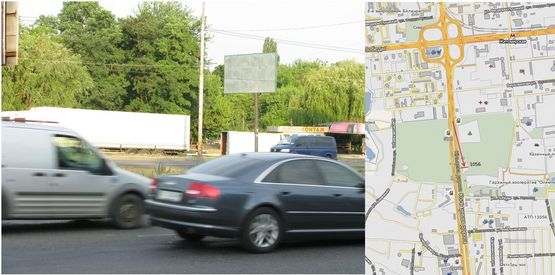 Фото рекламной плоскости по адресу Кільцева дорога у напрямку Одеської пл.