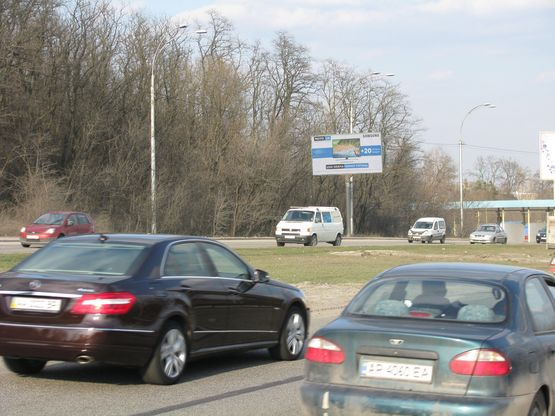 Фото рекламной плоскости по адресу Заболотного вул. 100м від АЗС "БРСМ"