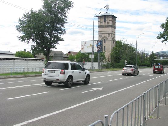 Фото рекламной плоскости по адресу Столичне шосе, 58 б у напрямку центру Фото рекламной плоскости по адресу Столичне шосе, 58 б у напрямку центру