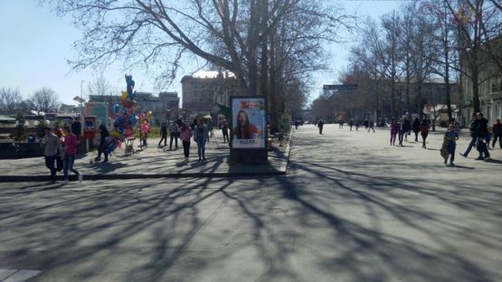 Фото рекламной плоскости по адресу вул. Радянська - вул. Адм. Макарова Фото рекламной плоскости по адресу вул. Радянська - вул. Адм. Макарова