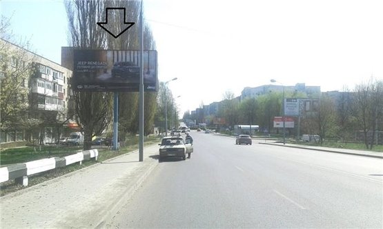 Фото рекламной плоскости по адресу вул. Гордіюк, 8 (зїзд з мосту)