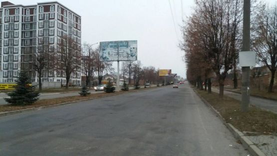 Фото рекламной плоскости по адресу Єршова