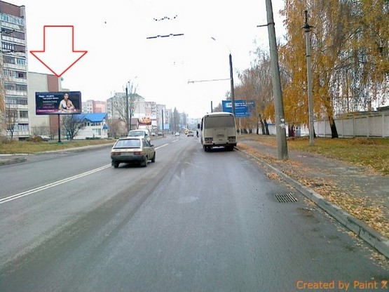 Фото рекламной плоскости по адресу вул.Конякіна,23 (ТРК "Аверс")