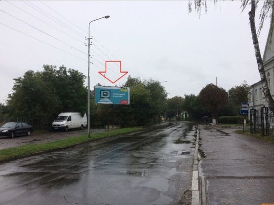 Фото рекламної площини за адресою вул. Шевченка,15 (супермаркет "Нова Лінія)