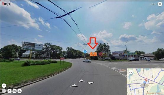 Фото рекламної площини за адресою кільце Львівська - Володимирська