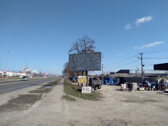 Фото рекламной плоскости по адресу Одесса - Николаев 17+880 А Фото рекламной плоскости по адресу Одесса - Николаев 17+880 А