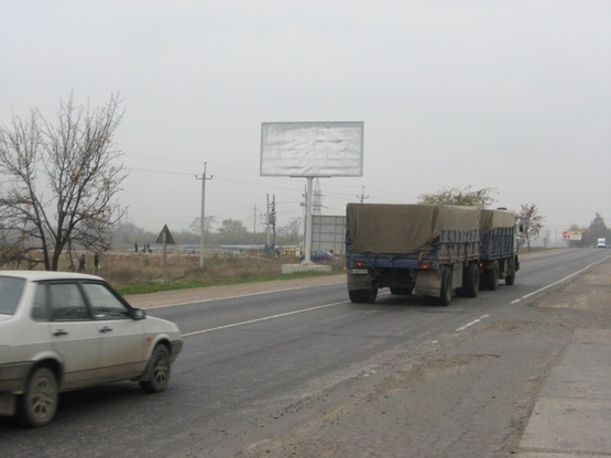 Фото рекламної площини за адресою Объездная-Усатово 36Б