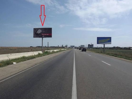 Фото рекламної площини за адресою Ильичевская дорога - Рыбный порт, Паромная переправа